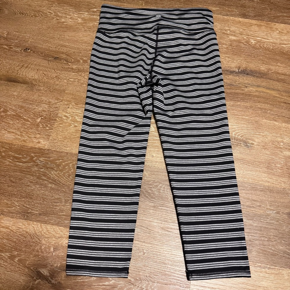 Athleta Stripes Chaturanga Capri - Picture 3 of 6